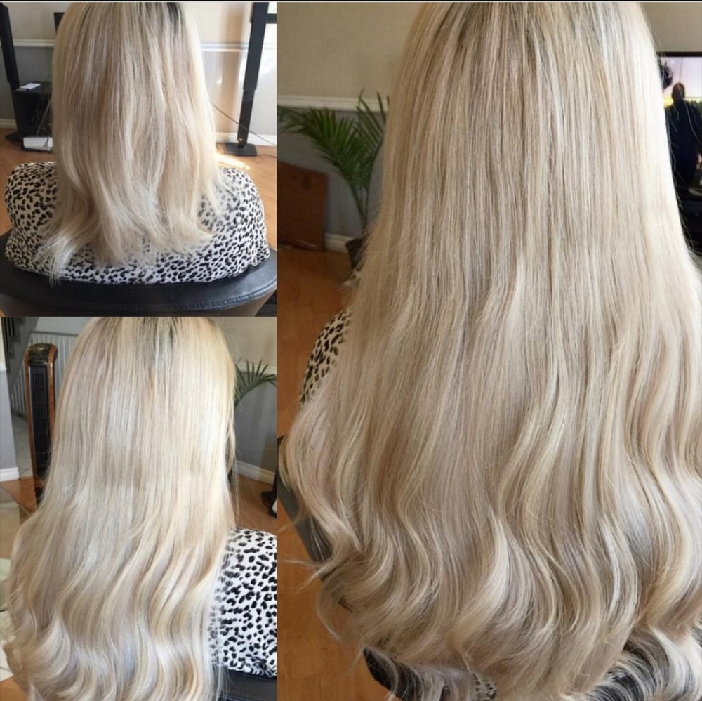 100% virgin clip-ins